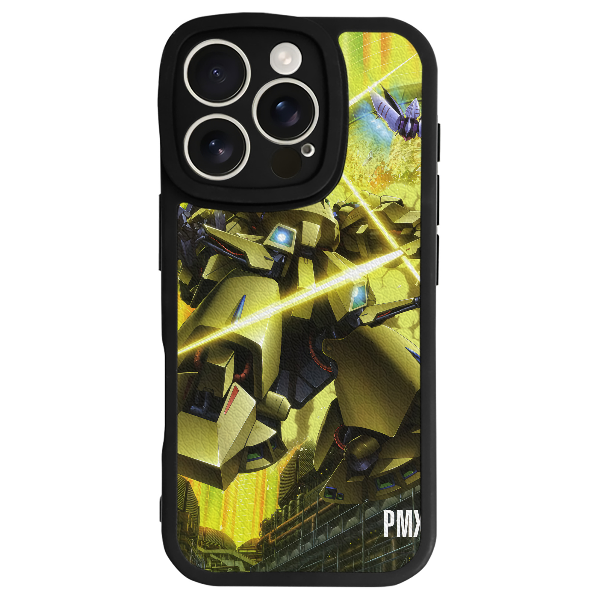 （画像用） 機動戦士ガンダム Mobile Suit Gundam 【iPhone 16シリーズ対応】シリコンスマホケース（レザー調） 材質：シリコン